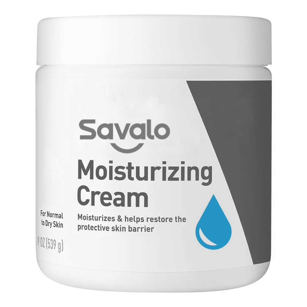 Savalo SMHC19OZ Moisturizing Cream for Dry Skin, 19 oz