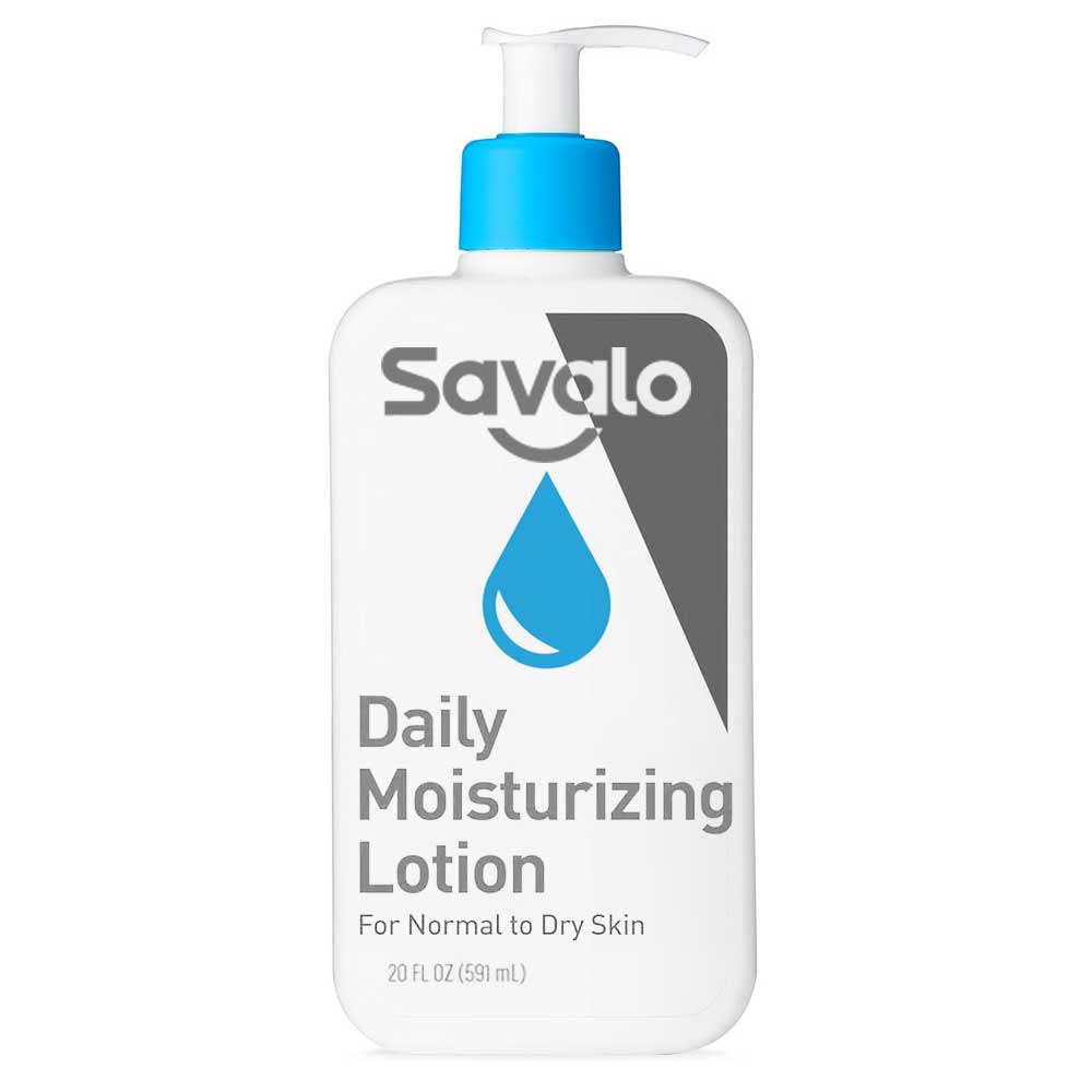 Savalo SMPD20OZ Push Dispensing Moisturizing Cream for Dry Skin, 20 oz