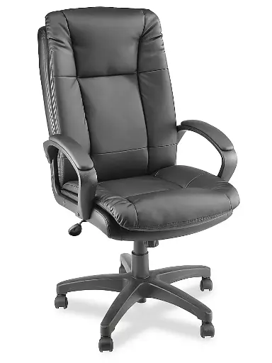 [SOFCH012122] Savalo SOFCH012122B Office Conference Room Chair with 5 inch Foam Seating and Back Cushion, 5 Wheels, in Black