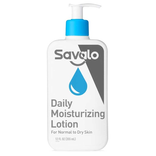 [SMPD12OZ] Savalo SMPD12OZ Push Dispensing Moisturizing Cream for Dry Skin, 12 oz 
