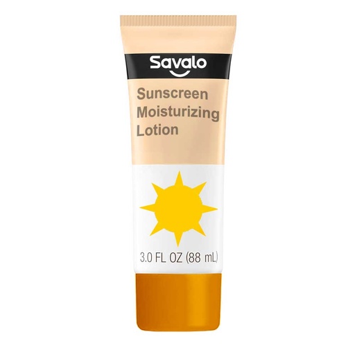 [SMSL03OZ] Savalo SMSL03OZ Sunscreen Moisturizing Lotion, 3 oz.